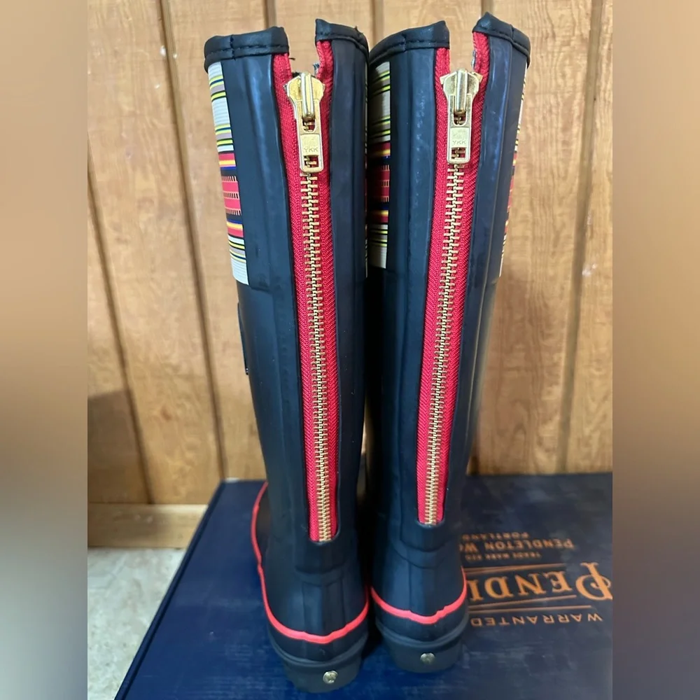 PENDLETON LIMITED EDITION ACADIA NATIONAL PARK TALL BOOT: BLACK: NIB: SZ 5_8